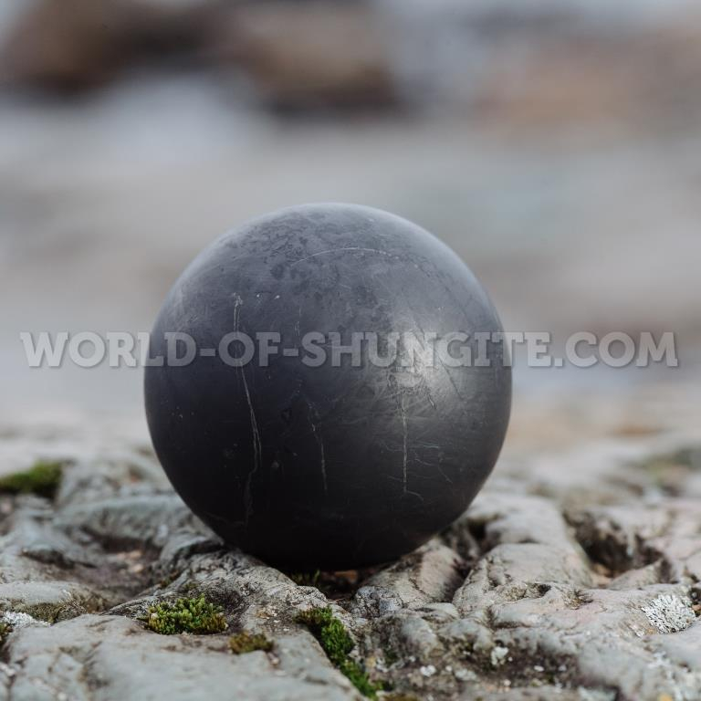 Shungite unpolished sphere 10cm