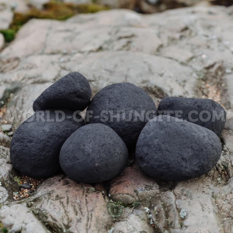 Shungite raw pellets 8-12cm from Russia