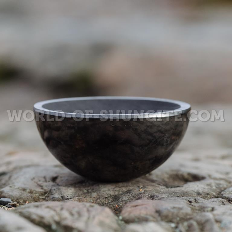 Shungite teabowl from Russia