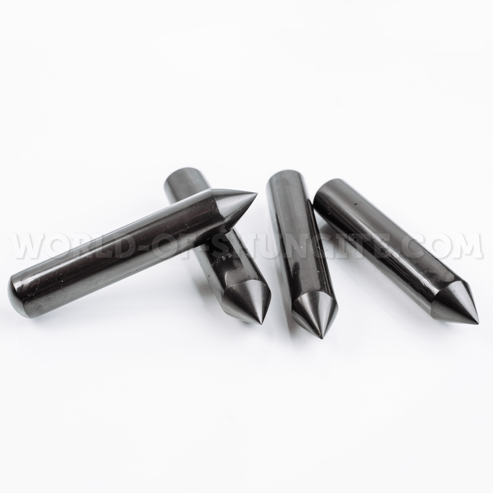 Shungite massage polished pencil from Russia