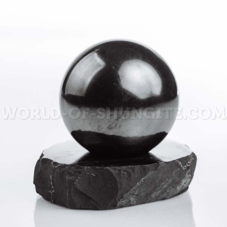 Shungite sphere 6 cm