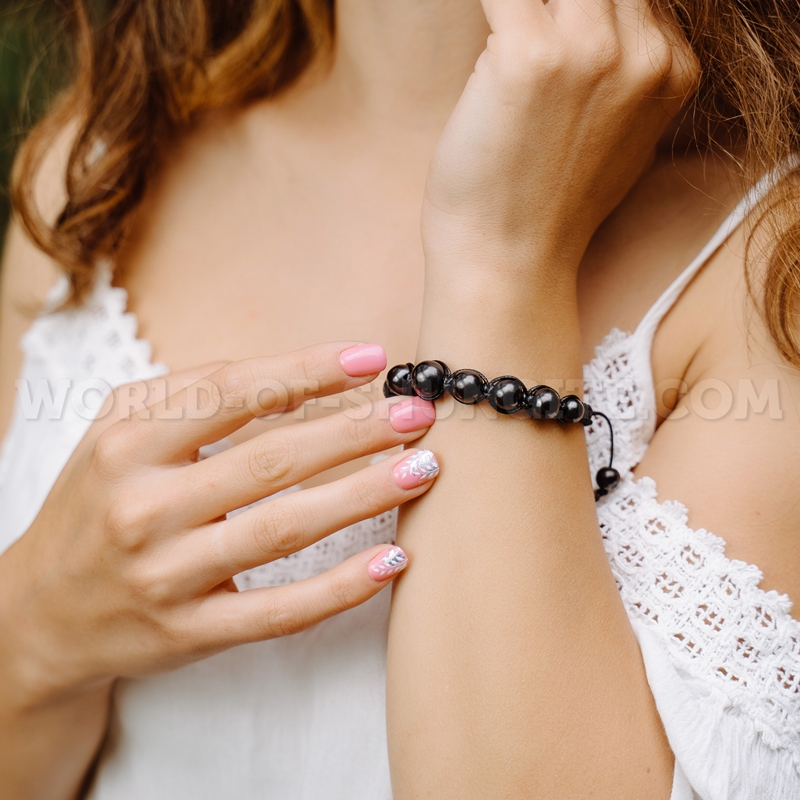 Shungite bracelet "Kamila"