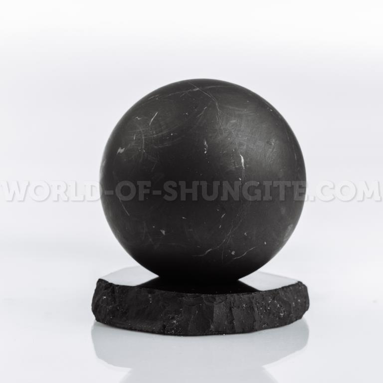 Shungite unpolished sphere  8cm