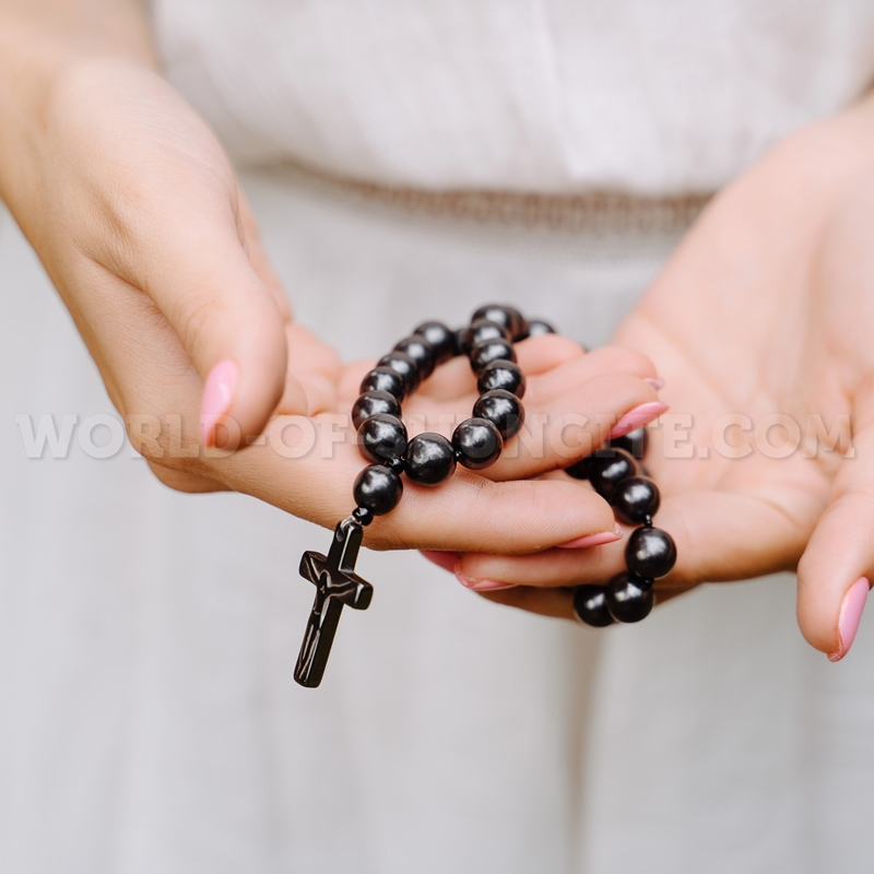Shungite rosary_1