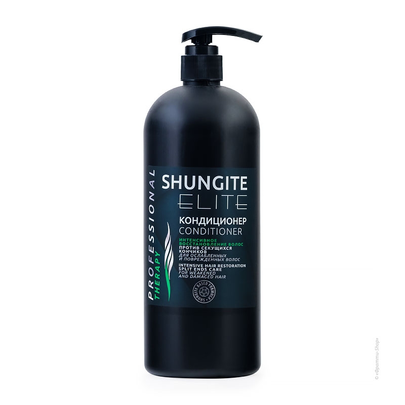 Professional conditioner "Intensive Recovery" Shungite Elite for weakened and damaged hair