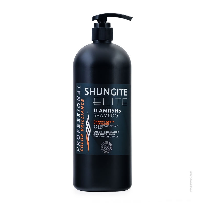Professional shampoo Shungite Elite for colored hair