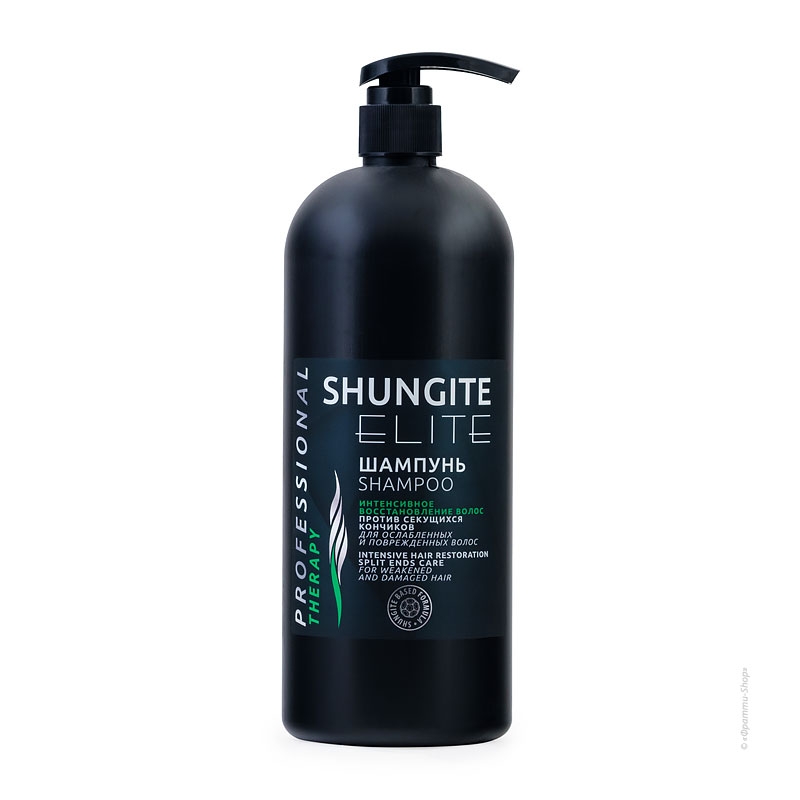 Professional shampoo Professional shampoo "Intensive recovery" Shungite Elite for weakened and damaged hair