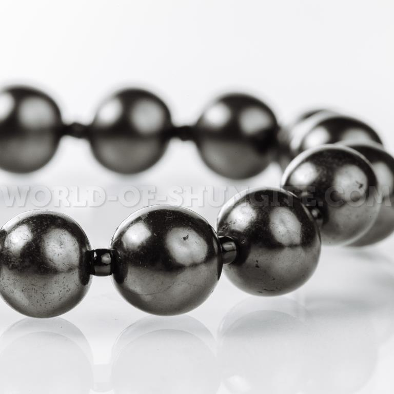 Elastic band bracelet with glass 10mm 