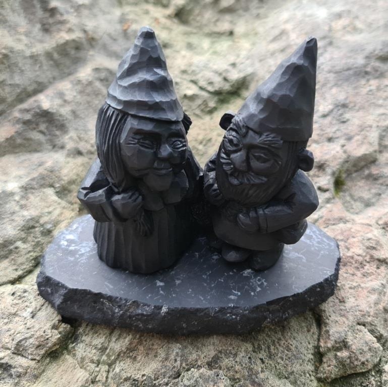 Shungite Figurine Gnomes family