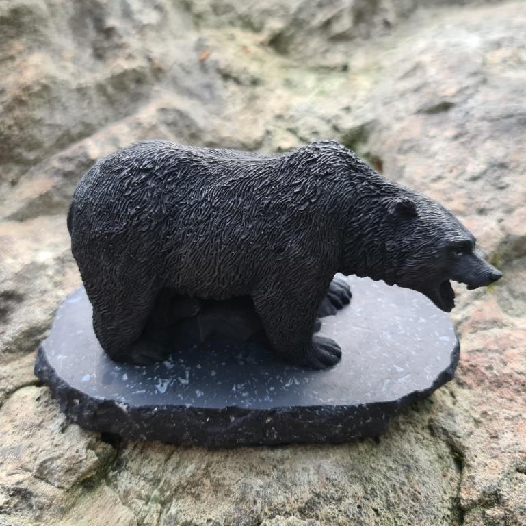 Shungite Bear from Karelia