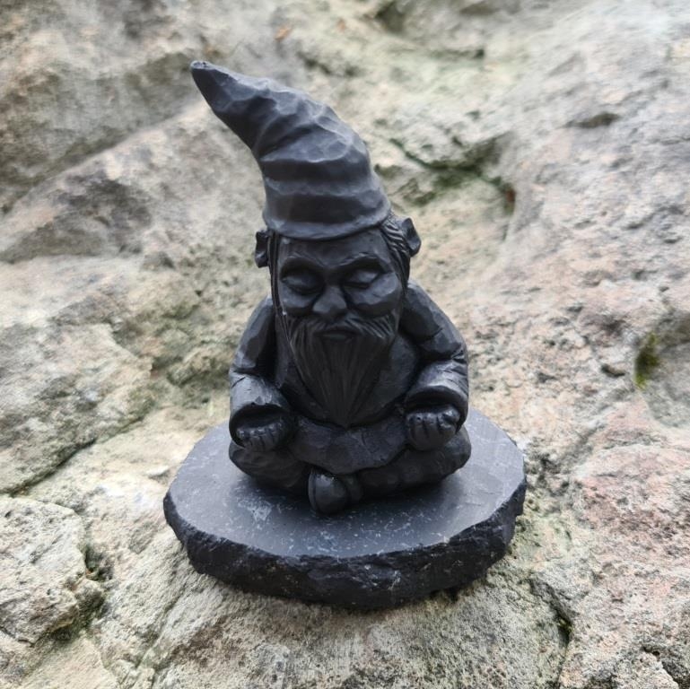 Shungite Figurine Zen gnome