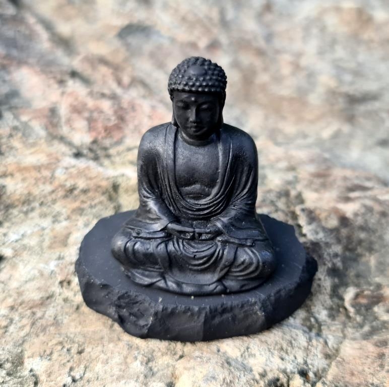 Shungite Figurine Buddha mini