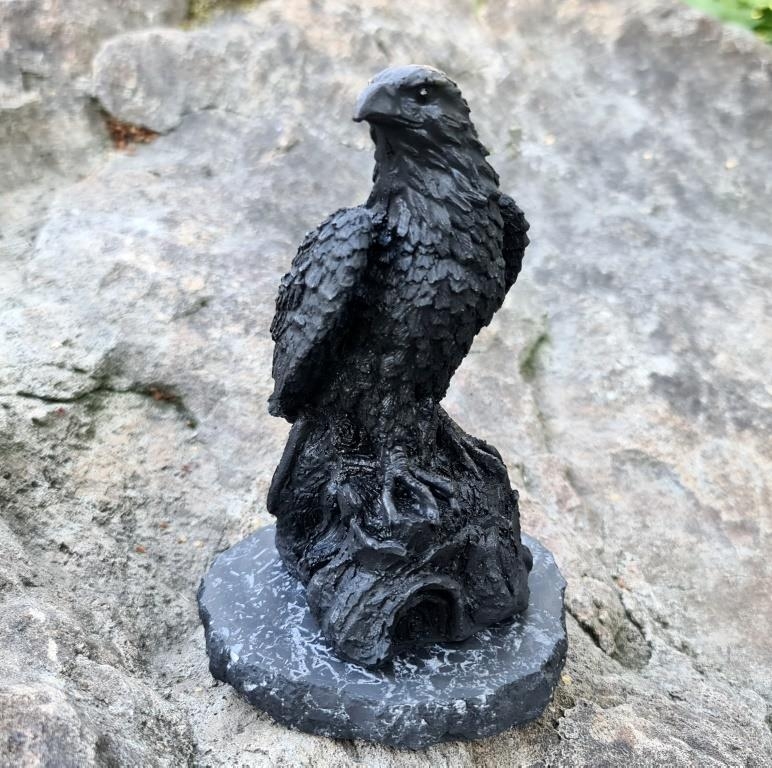 Shungite Eagle on stone