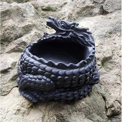 Shungite Dragon figurine organizer for small things