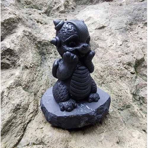 Shungite dragon