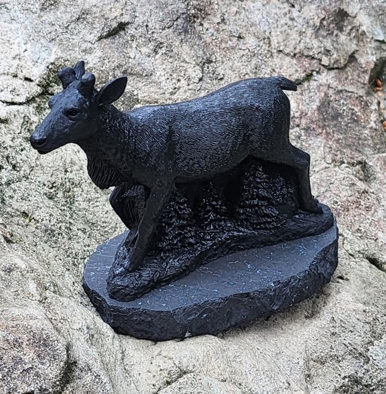 Shungite Northern deer