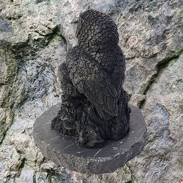 Shungite Owl with owls