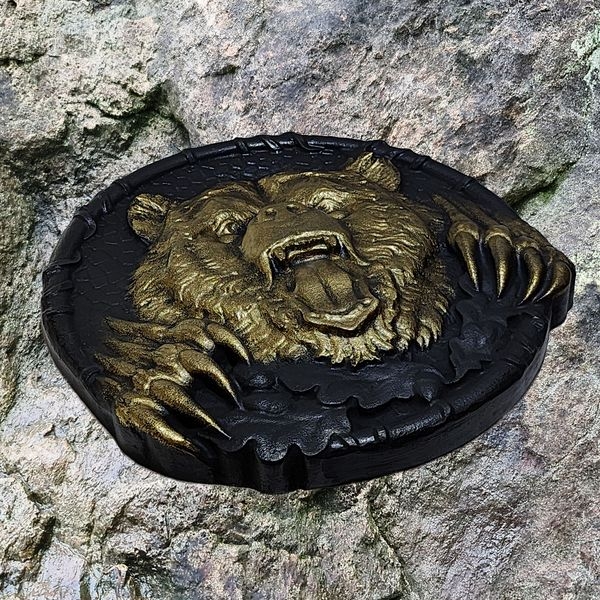 Shungite panel Bear