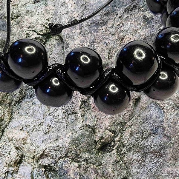 Shungite bracelet "Viola"