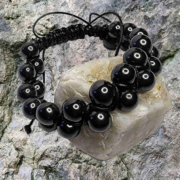 Shungite bracelet "Viola"