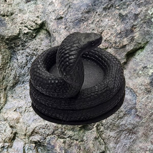 Shungite Candlestick "Snake"