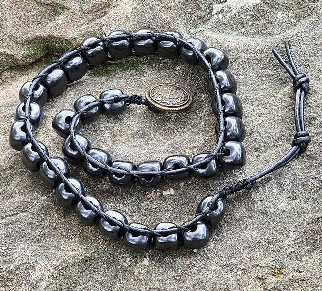 Shungite Men's bracelet "Walter"