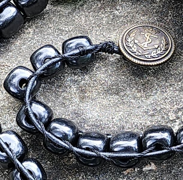 Shungite Men's bracelet "Walter"