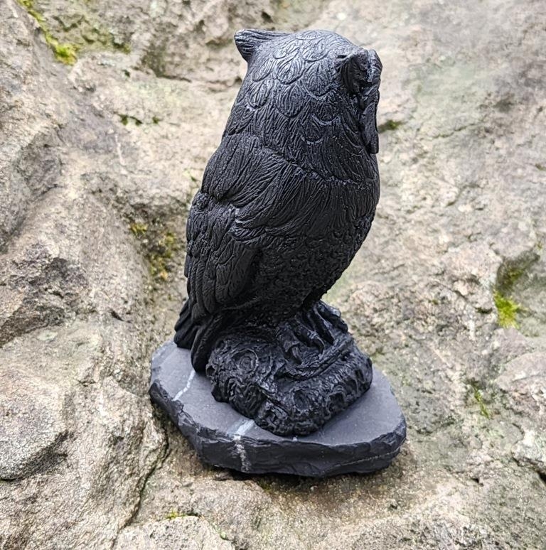 Shungite Big Owl