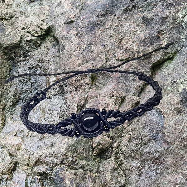Shungite bracelet "Arabesque"