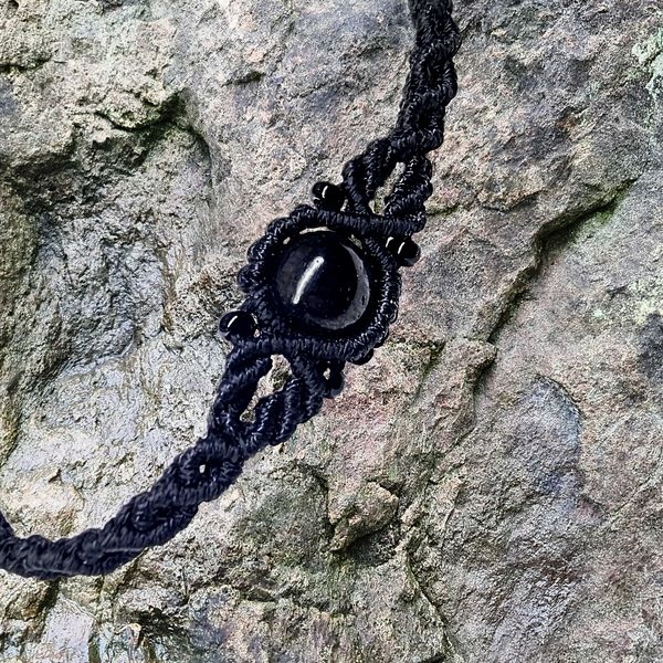 Shungite bracelet "Arabesque"