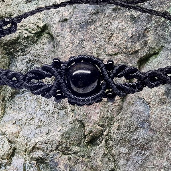Shungite bracelet "Arabesque"