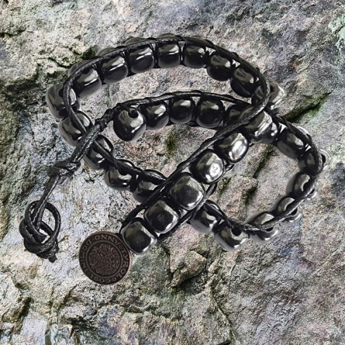 Shungite Men's bracelet "Walter"